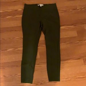 old navy olive green stevie pants